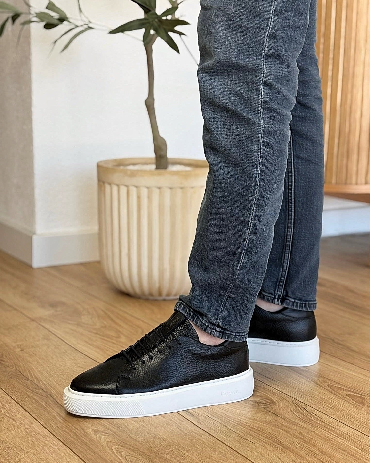 Sneakers CS Black – Kuvet. - Premium bespoke Sneakers, Shoes & Boots